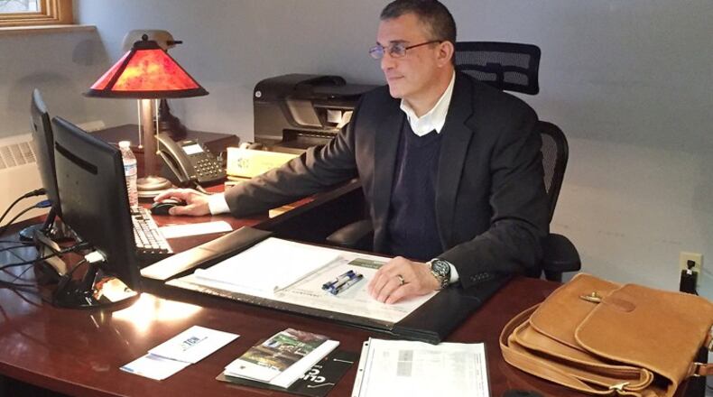 Brian Carlson is the new Yellow Springs police chief after serving as interim chief since January. GABRIELLE ENRIGHT / STAFF