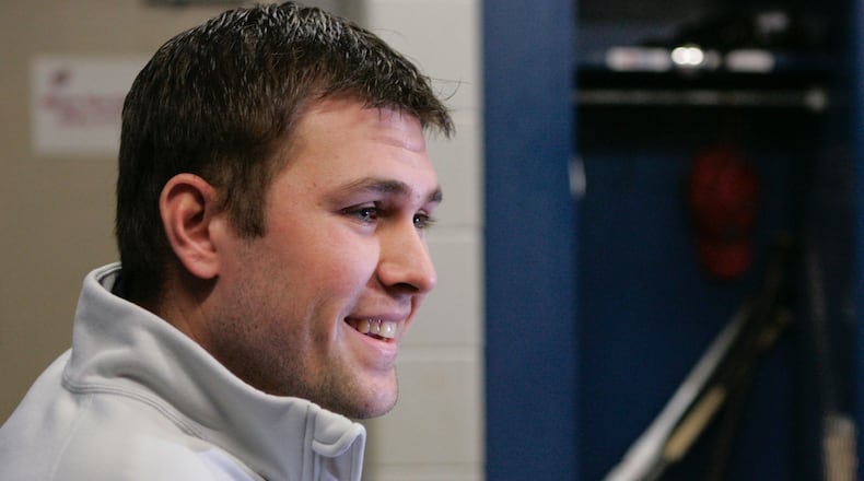 Craig Stammen visits UD in 2011.