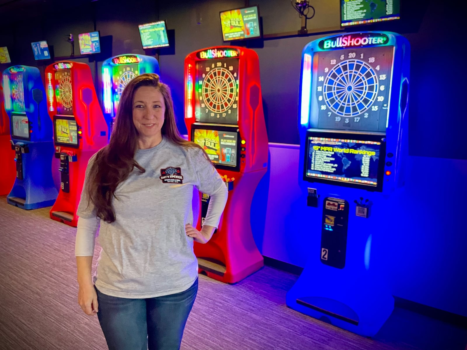 Dart’N Somewhere Bar & Grill is located at 1060 Patterson Road in Dayton. NATALIE JONES/STAFF