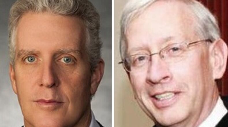 John O’Donnell (left) and Pat Fischer