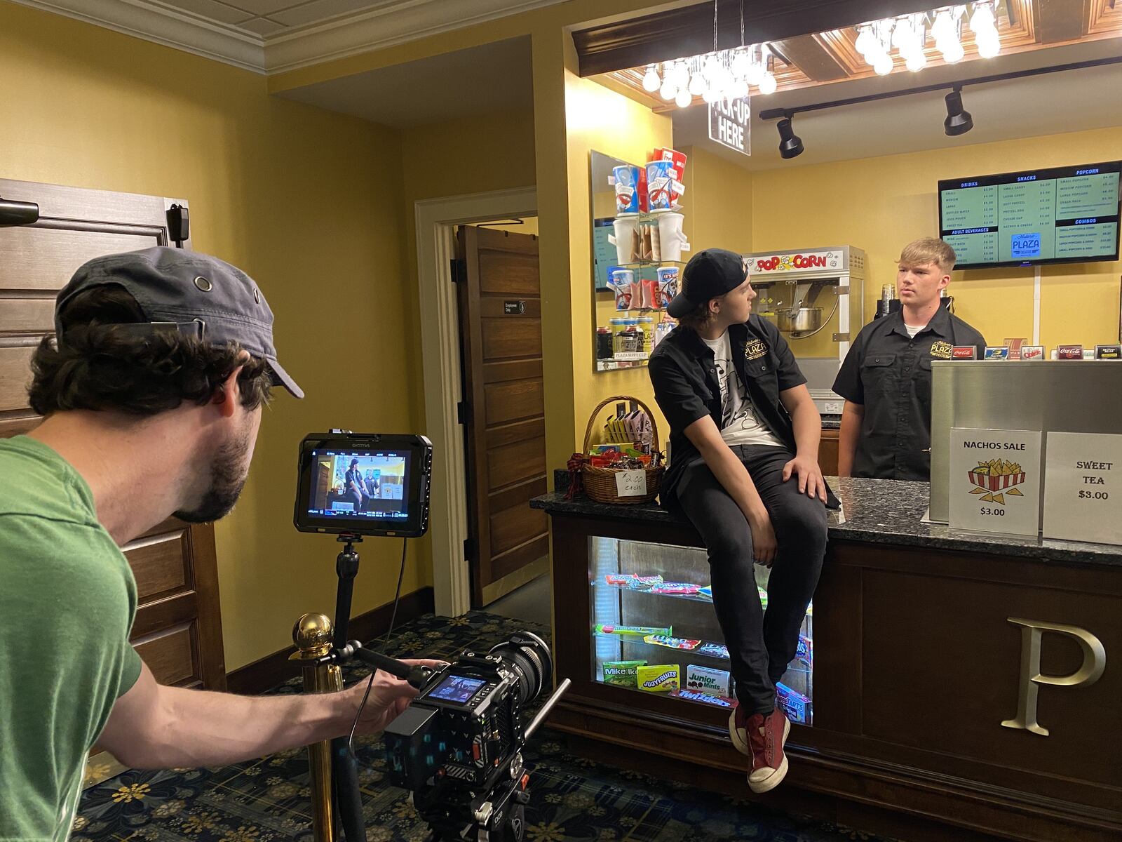 A behind-the-scenes look at 'Pastime' on location at the Plaza Theatre in Miamisburg. CONTRIBUTED