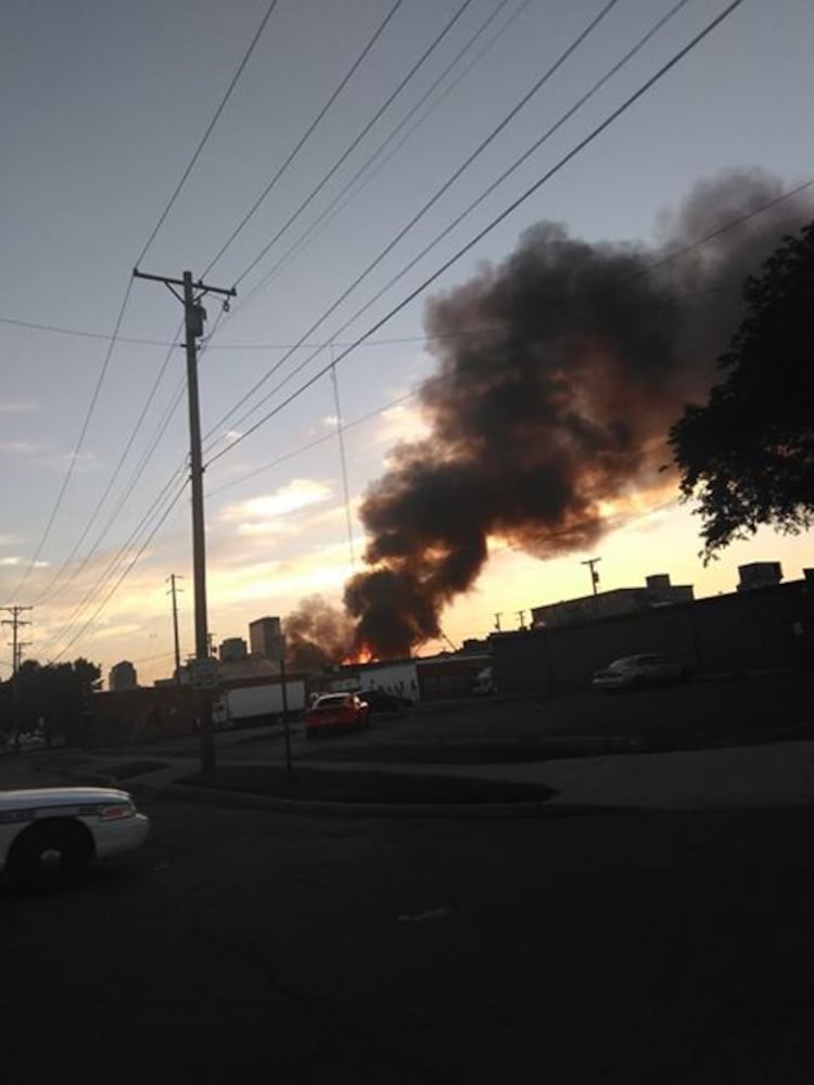 Downtown Dayton Fire