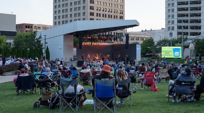 Levitt Pavilion Dayton will host the Light in the City concert Thursday, Sept. 5. TOM GILLIAM / CONTRIBUTING PHOTOGRAPHER