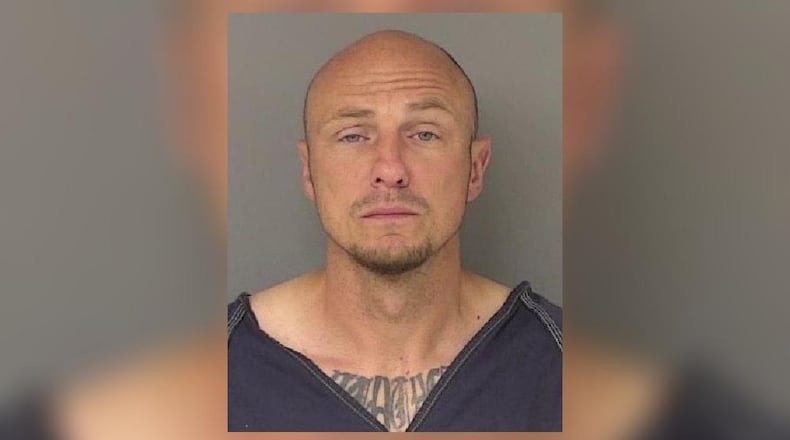 Jason Paul Wolfe. Photo courtesy Miami Valley Jails