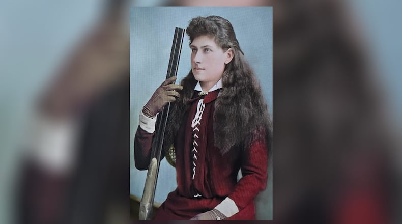 Sharpshooter Annie Oakley is the focus of the Garst Museum in Greenville.
CONTRIBUTED