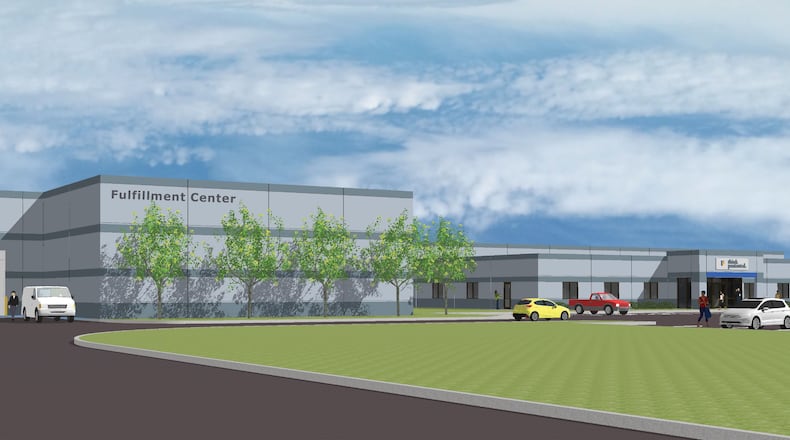 Think Patented will construct a 47,000-square-foot fulfillment center next to its 75,000-square-foot Miamisburg headquarters. The company, which was founded in 1979 in downtown Dayton, will retain seven jobs and create five new ones as part of its Miamisburg expansion. CONTRIBUTED