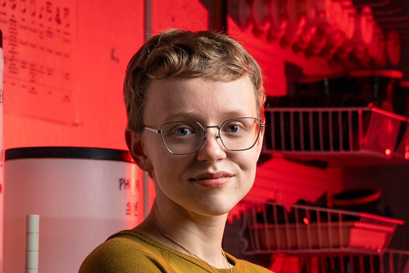 Ashley Cheak, a 2022 Wright State graduate who now works in the School of Fine and Performing Arts, challenged herself artistically as a Yeck College Artist Fellow at the Dayton Art Institute. 