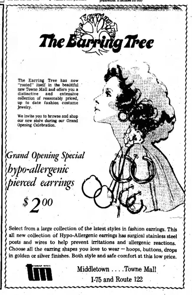 Towne Mall 1977 grand opening