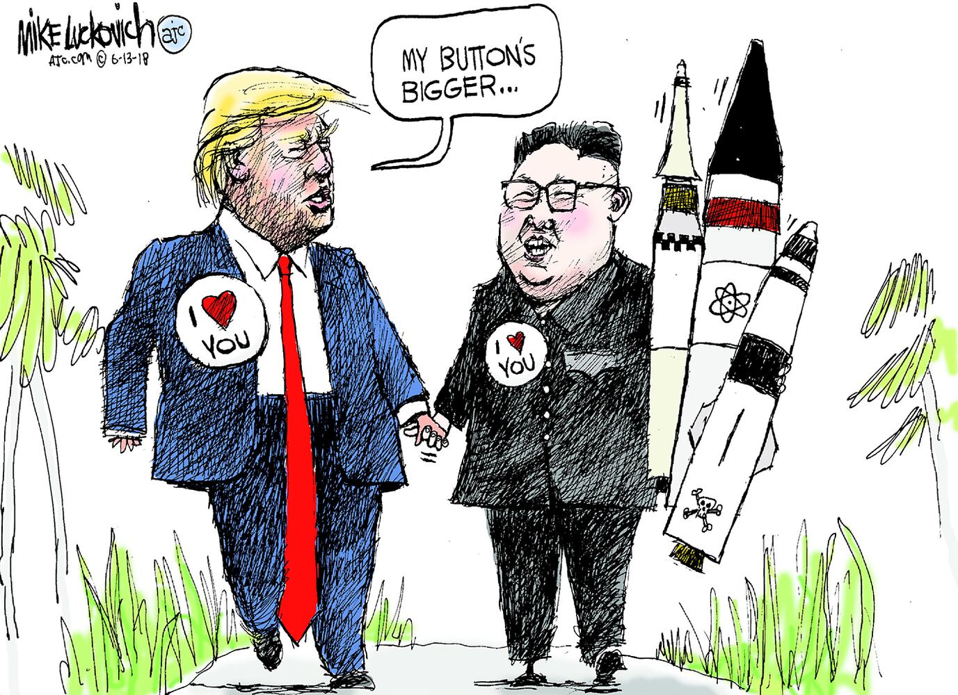 Week in cartoons: The Trump - Kim Summit and more