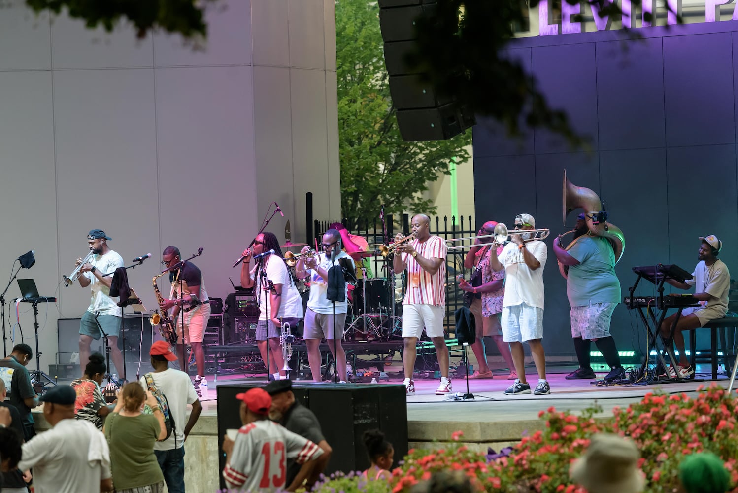 PHOTOS: Dupont Brass & Signature Levitt Summer Camp Student Showcase live at Levitt Pavilion