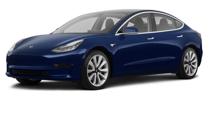 Tesla's standard 2019 Model 3 offers 220 miles of range, a top speed of 130 mph and 0-60 mph acceleration of 5.6 seconds. Tesla photo