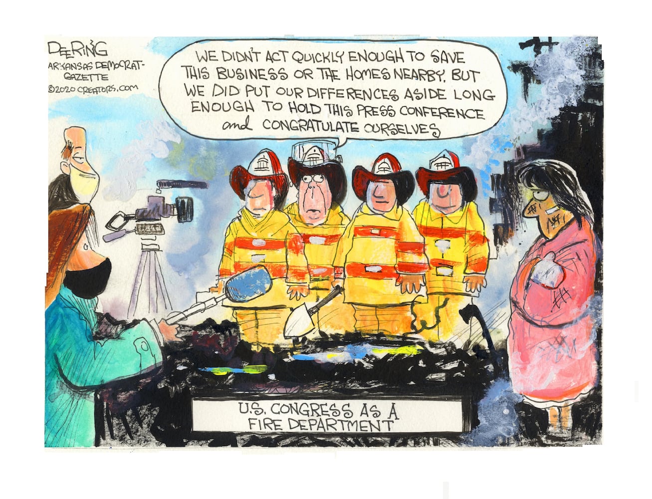 Week in cartoons: Stimulus checks, Christmas and more