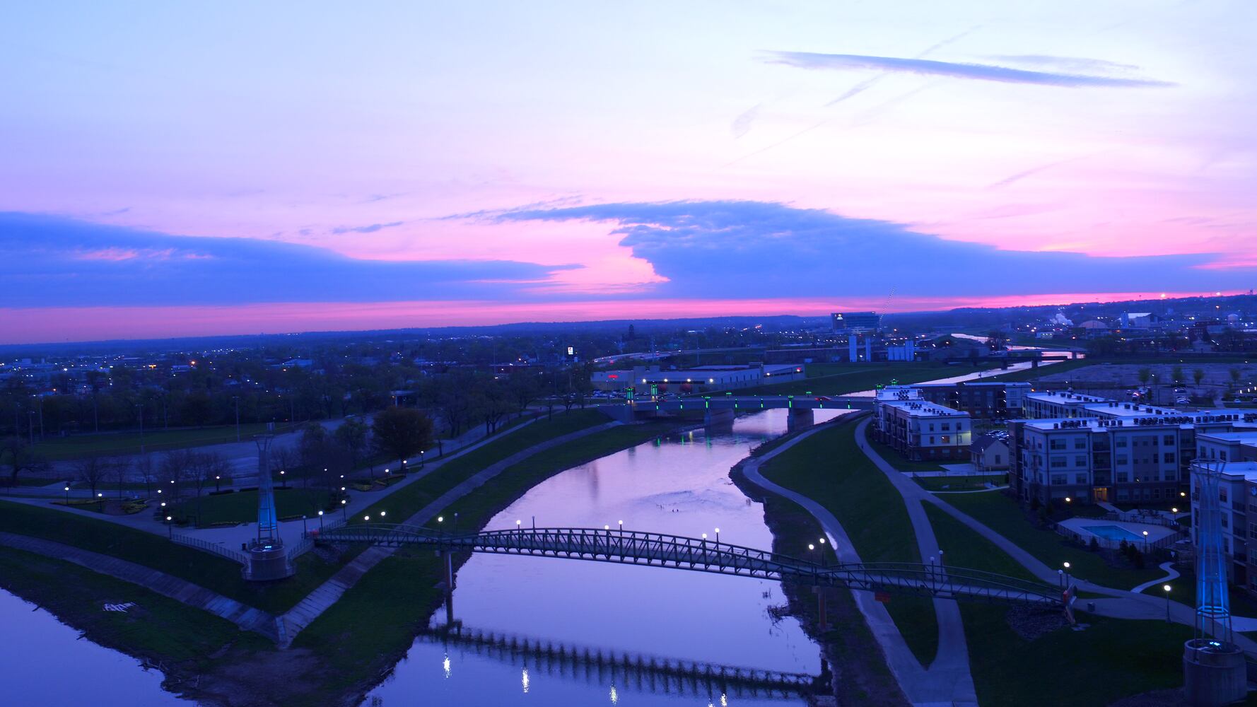 PHOTOS: Sunrise over downtown Dayton Wednesday morning