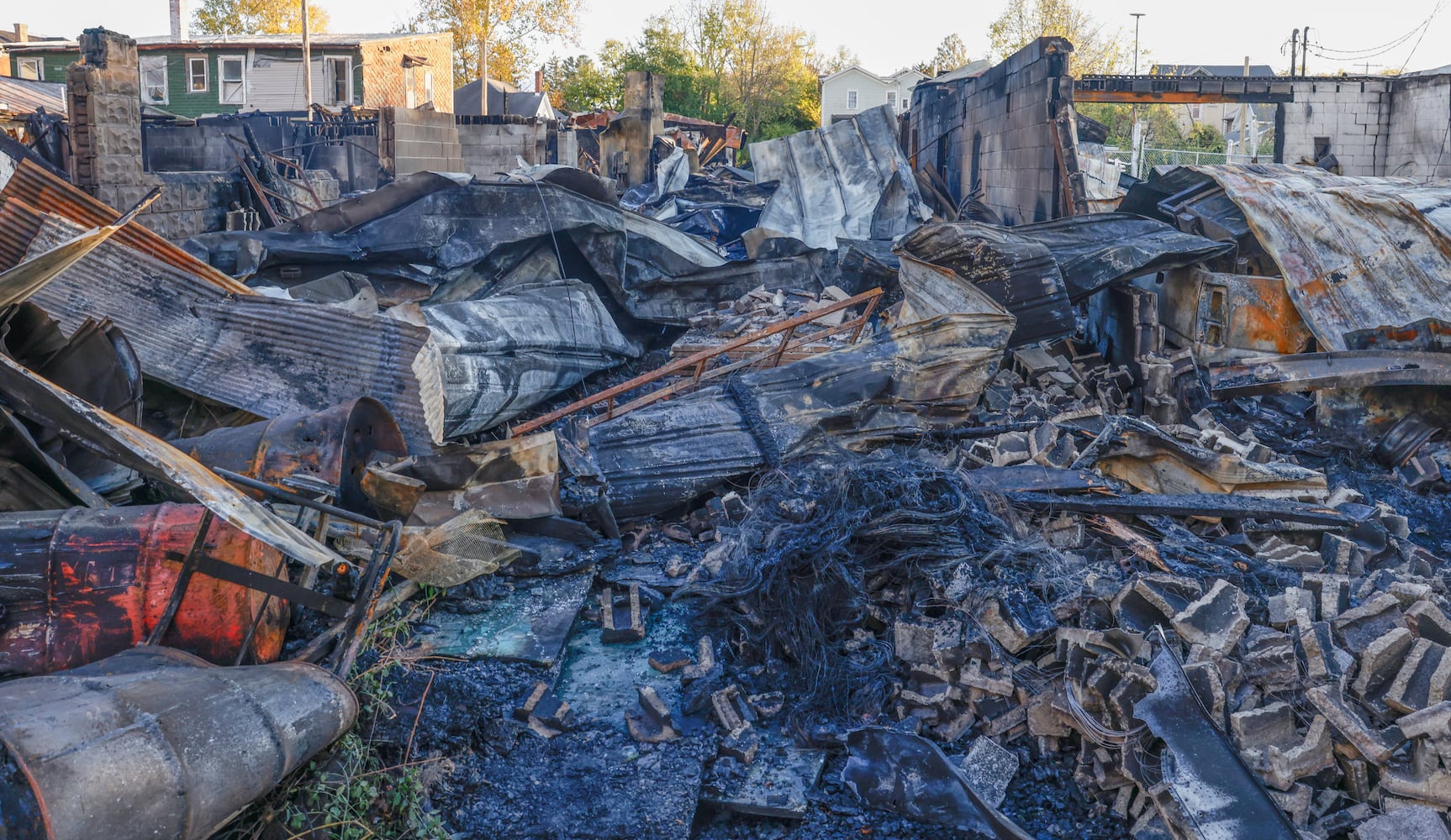 Aftermath of Urbana Fire