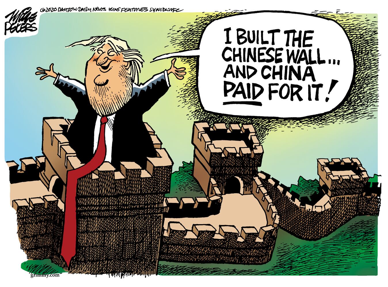 2020: The best of Pulitzer Prize winner Mike Peters political cartoons