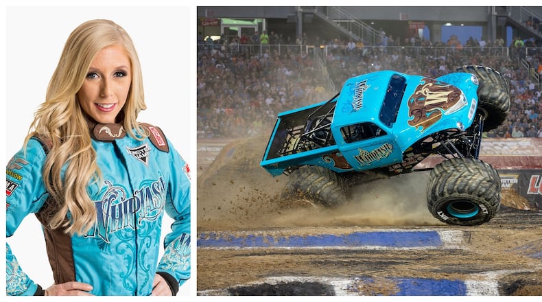 Five-time Monster Jam World Finals Brianna Mahon will be behind the wheel of Whiplash. CONTRIBUTED/FELD ENTERTAINMENT INC.