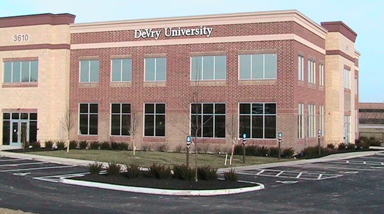 DeVry University’s “Dayton Center” is located on Pentagon Boulevard in Dayton, just off Interstate 675.