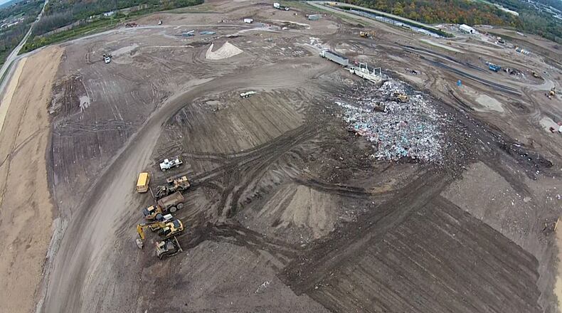 The Stony Hollow Landfill has been ordered not to discharge waste in Dayton sanitary sewers after city records linked disposals containing prohibited chemicals from the site last month that reportedly blocked a line and caused cleanup crews to seek medical attention. STAFF