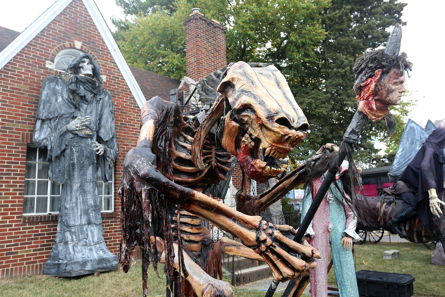 PHOTOS: Elaborate Halloween decorations transform Fairborn into the creepiest of communities