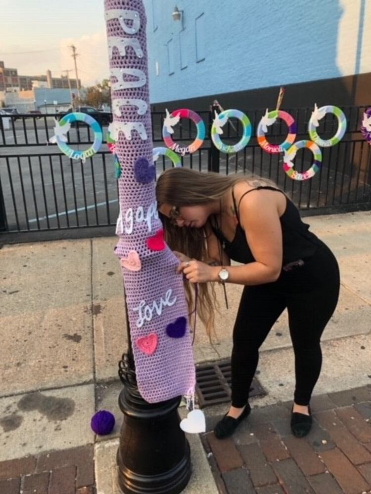 PHOTOS: Yarn bombs spread message of hope in aftermath of tragedy