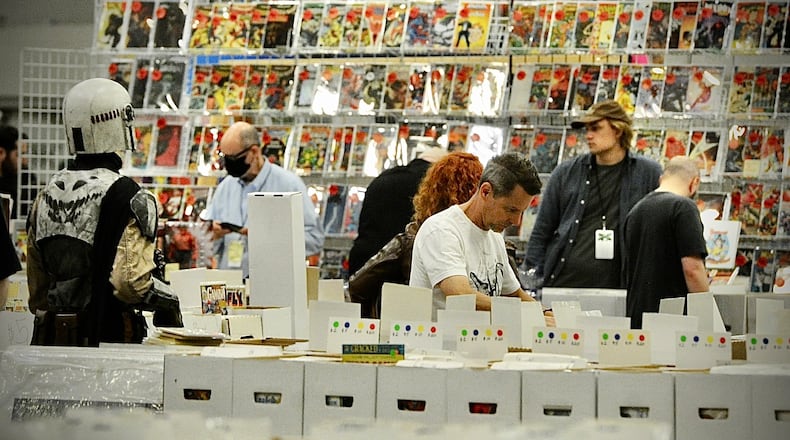 The Gem City Comic Con is a social and family-friendly event that promotes reading and collecting. It was held Saturday, July 22. It will also take place Sunday, July 23 from 10 a.m. to 4 p.m. at the Dayton Convention Center. MARSHALL GORBY/STAFF