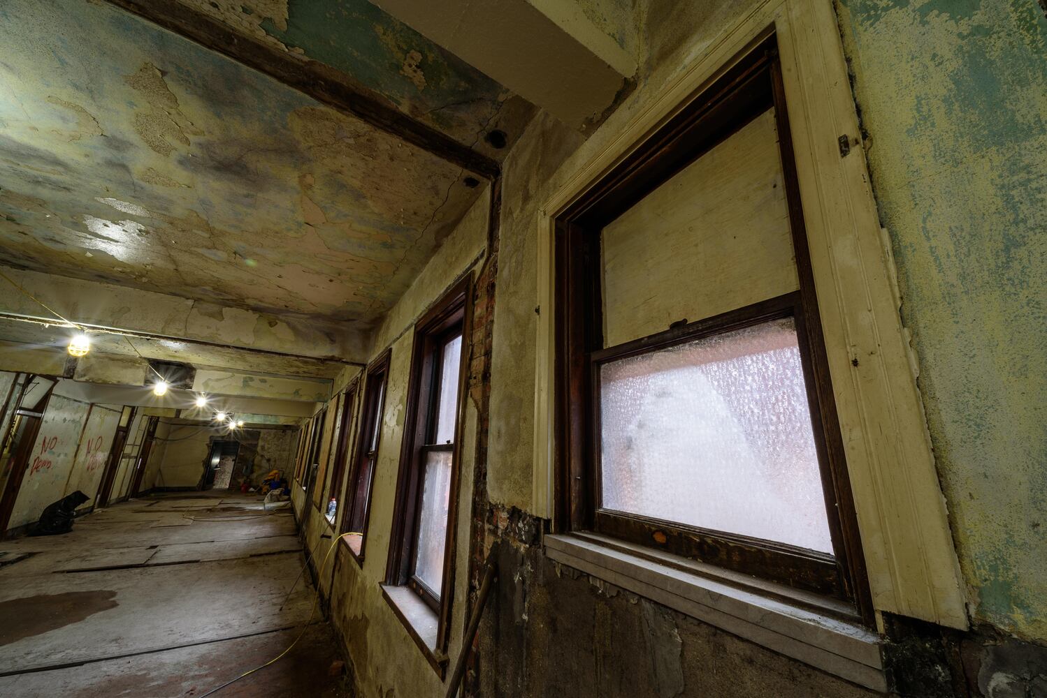 PHOTOS: The Dayton Arcade’s North Arcade awaits Phase 2 of construction