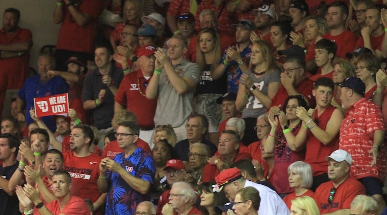 Dayton against Virginia Tech in the semifinals of the Maui Invitational on Tuesday, Nov. 26, 2019, at the Lahaina Civic Center.