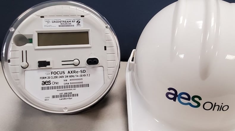 AES Ohio smart meter.