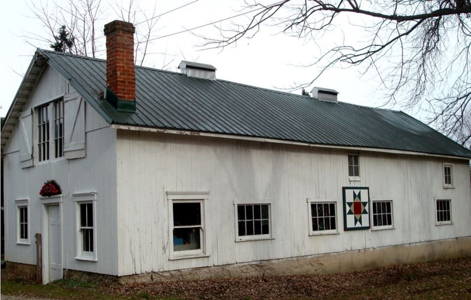 The outdoor barn. In 1998, the Wilson-Weller House was designated as a historical landmark in Centerville. Ed and Susan Ross continue the legacy of the home, now called the Wilson-Weller-Ross House, and they feel like they have a responsibility to preserve and communicate the home’s history to others. CONTRIBUTED