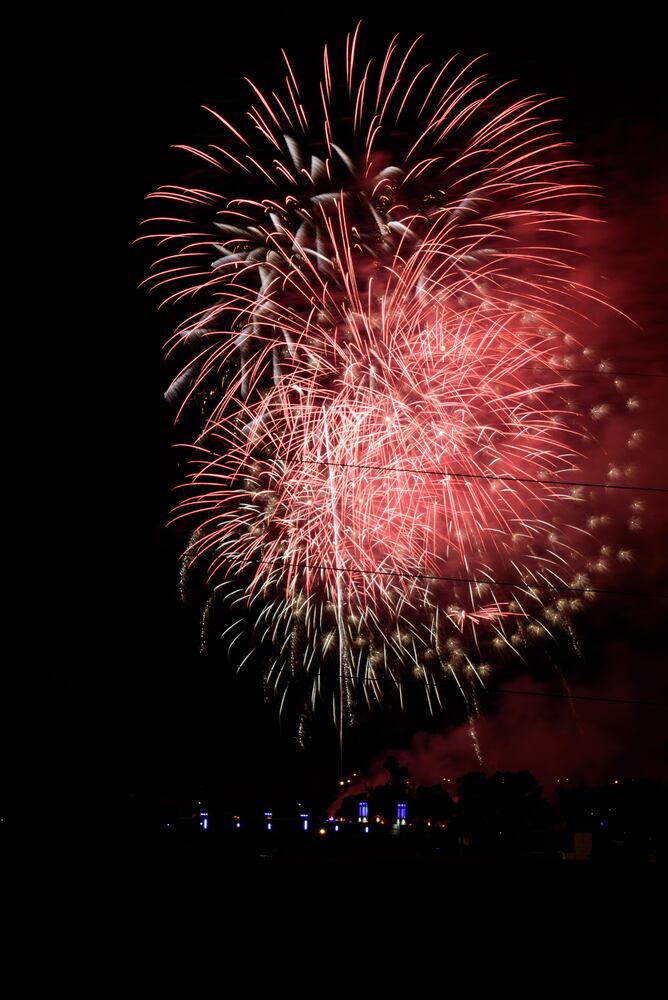 PHOTOS: Did we spot you partying and watching fireworks on the roof of Mike’s Bike Park?