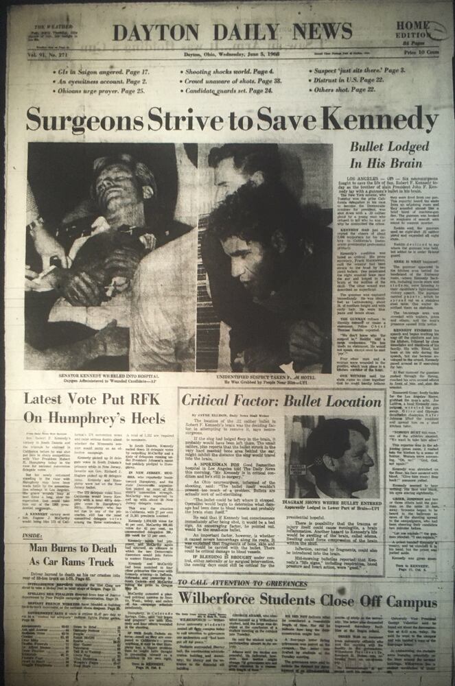 Robert F. Kennedy news coverage