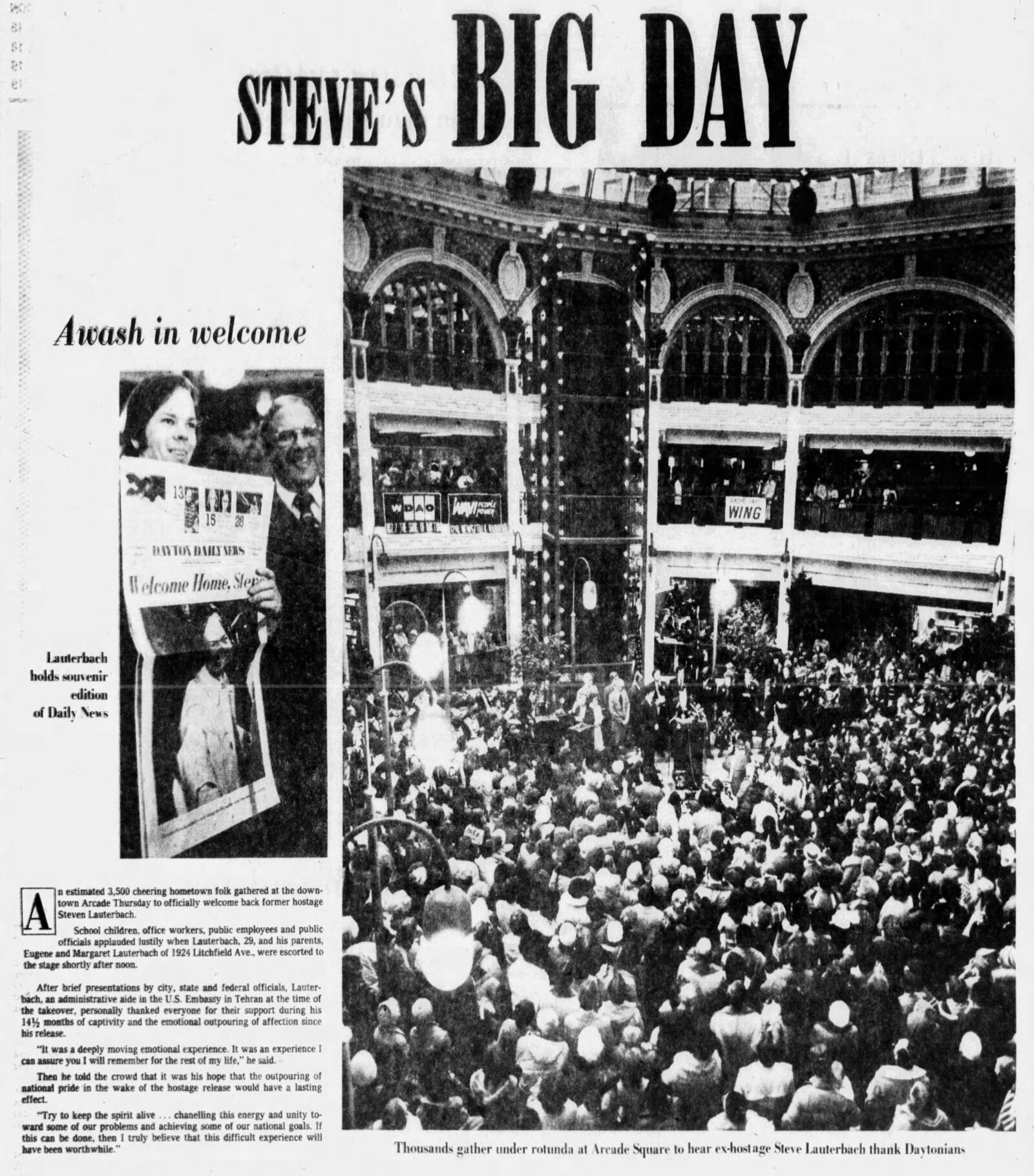Dayton Daily News Feb. 6, 1981. DAYTON DAILY NEWS ARCHIVES