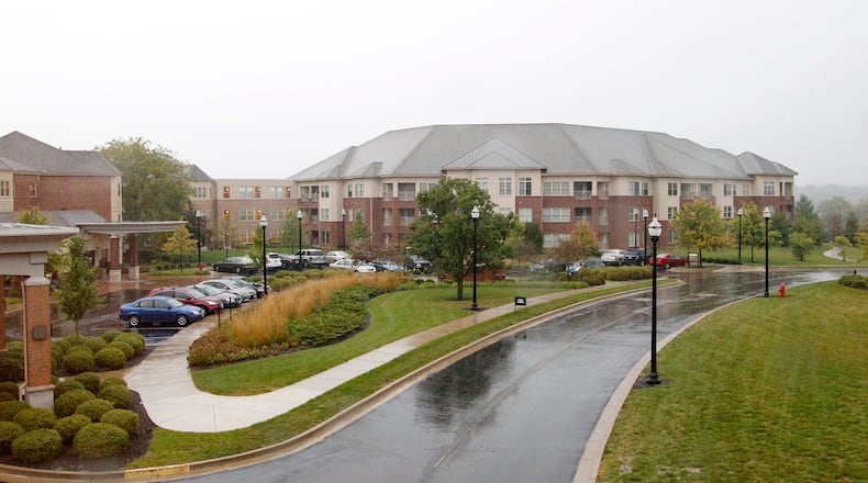 A view of the Park Ridge Place apartments on the Bethany Village campus. LISA POWELL / STAFF
