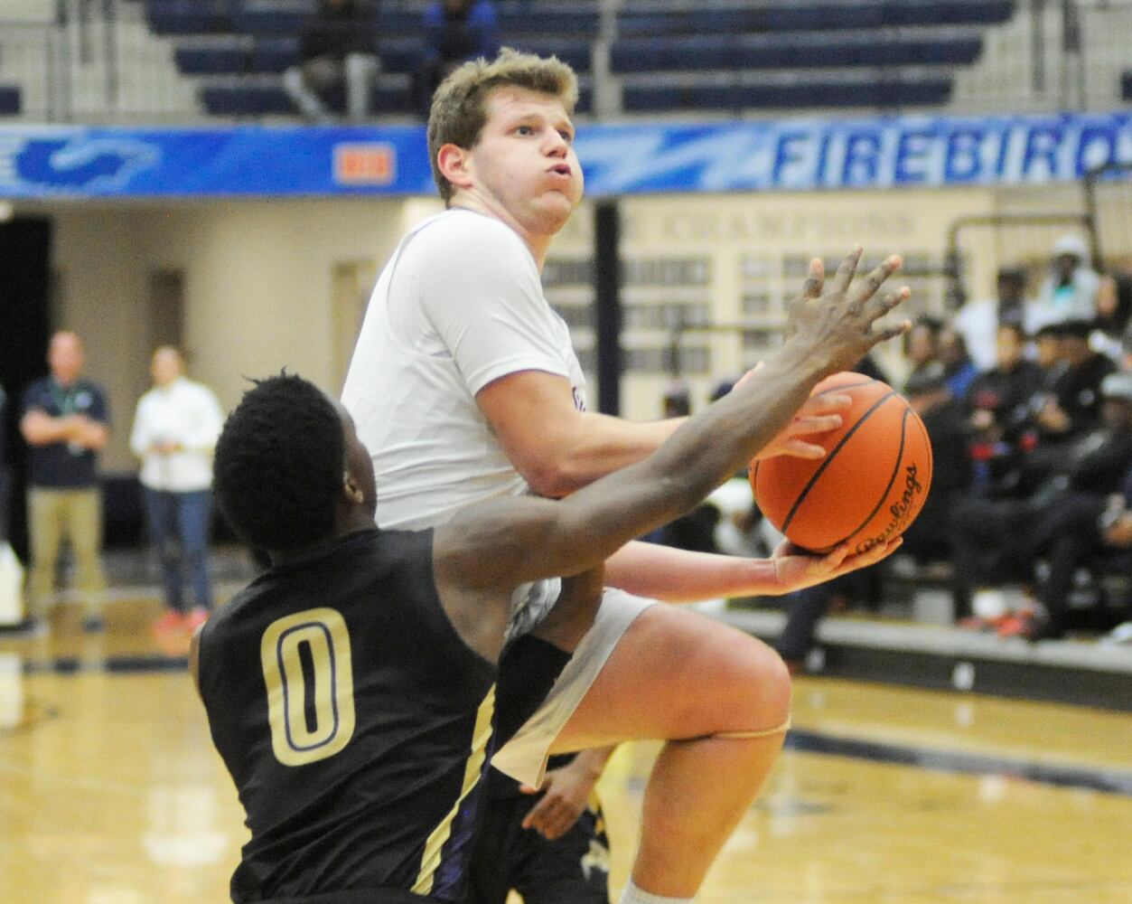 PHOTOS: Thurgood Marshall vs. Clinton-Massie boys basketball