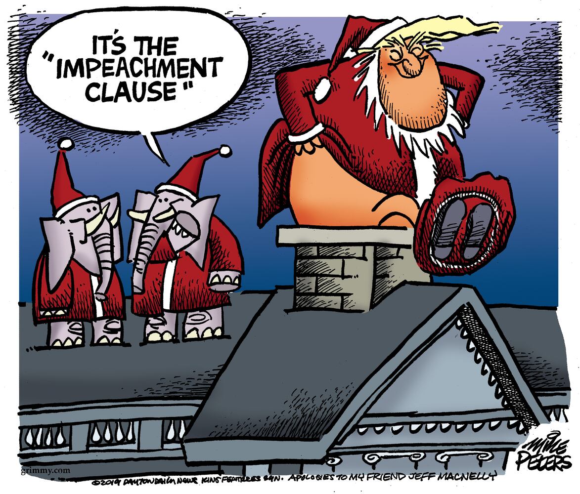 2019: The best of Pulitzer Prize winner Mike Peters political cartoons