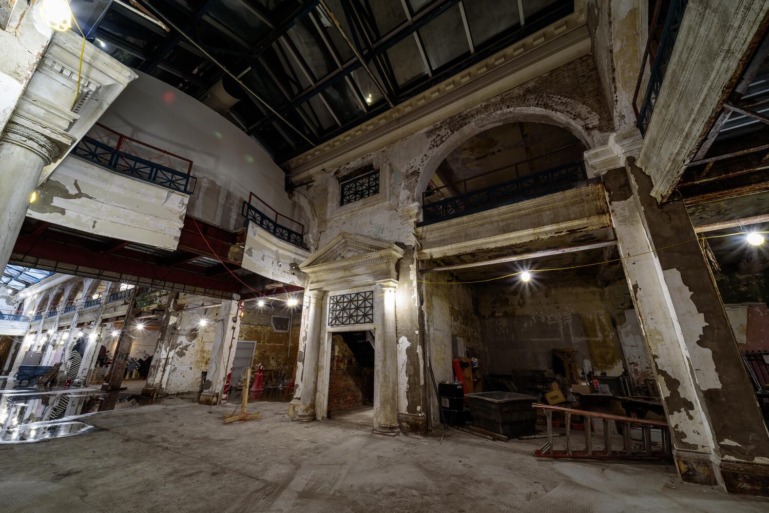 PHOTOS: The Dayton Arcade’s North Arcade awaits Phase 2 of construction