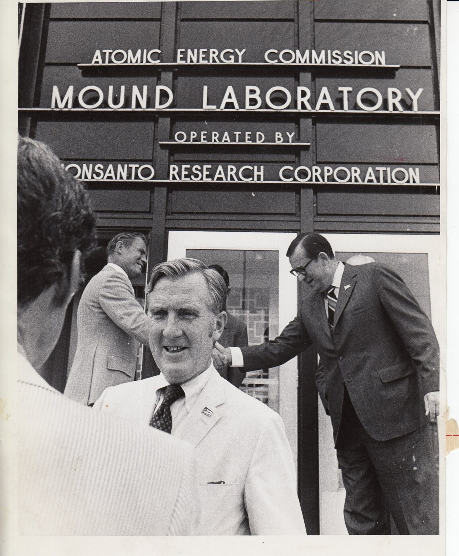 This photo was taken in 1973, about two decades before federal officials announced the closing of Mound Laboratory. FILE PHOTO