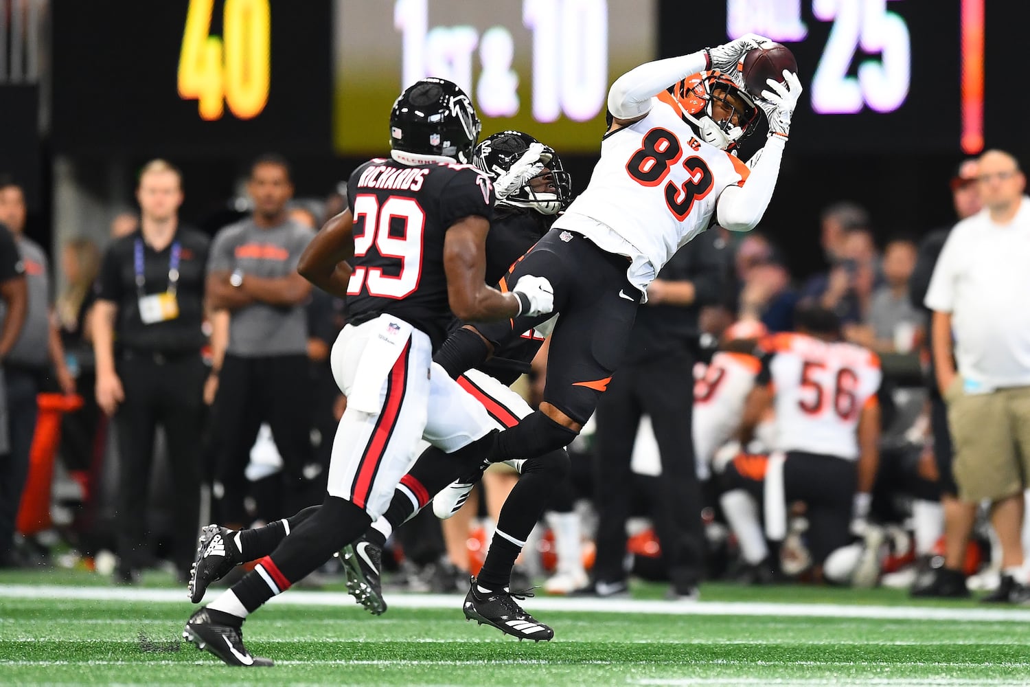 PHOTOS: Cincinnati Bengals rally stunning win over Atlanta Falcons