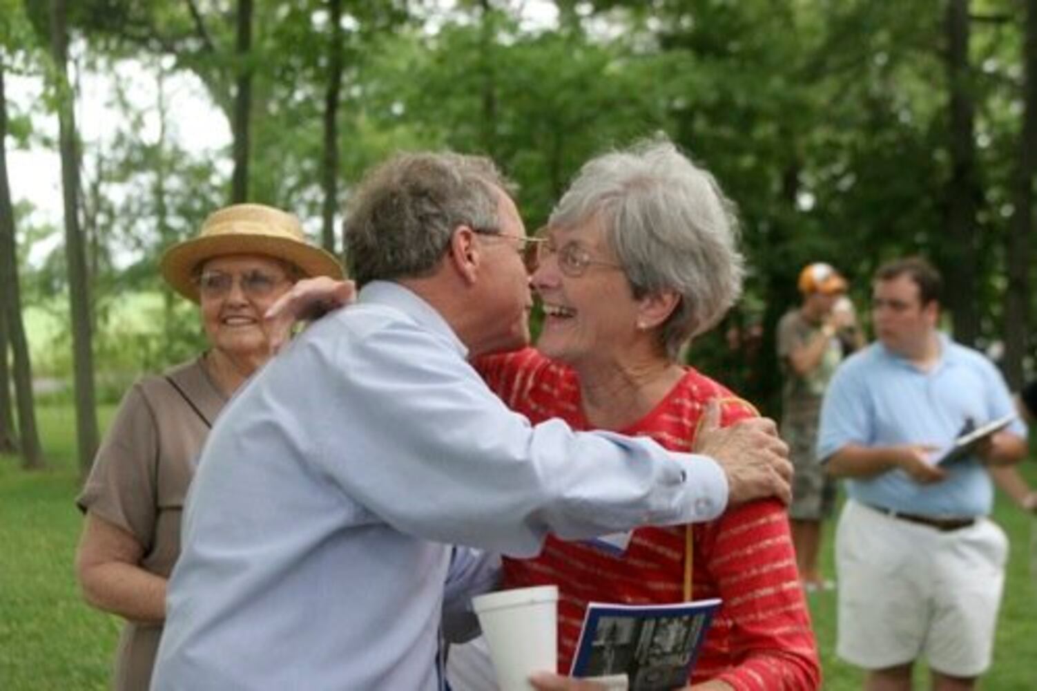 Mike Dewine's ice cream social