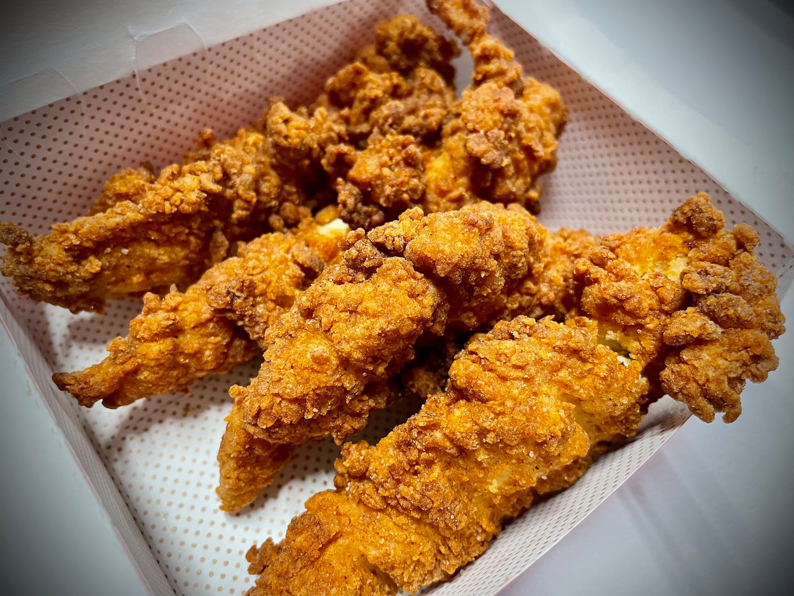 Pictured are chick-n-strips from Chick-fil-A. NATALIE JONES/STAFF