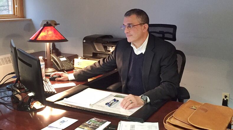 Brian Carlson was named interim chief of the Yellow Springs Police Department after former Chief David Hale resigned following a clash between citizens and officers at the village’s traditional New Year’s Eve Ball Drop. GABRIELLE ENRIGHT / STAFF