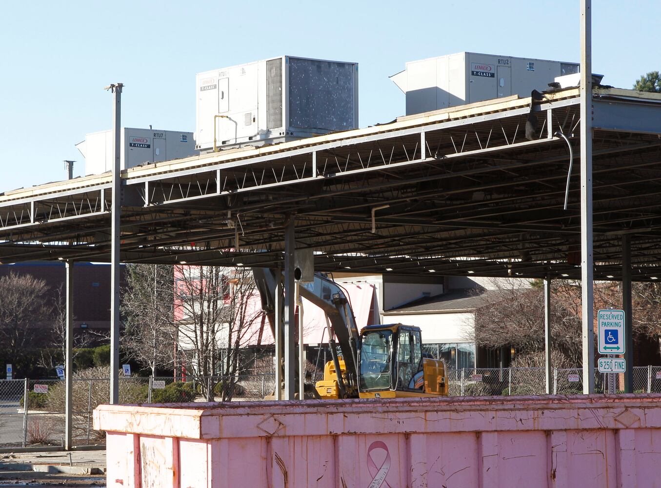 Construction for Giordano's Pizza, Jason's Deli is underway at the former Logan's Roadhouse
