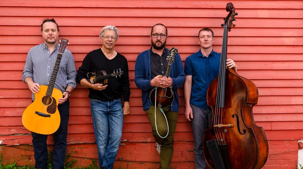 String band Mr. Sun released its reinterpretation of Duke Ellington’s reinterpretation of Tchaikovsky’s “The Nutcracker” in 2023. It will bring the strings to the Foundry Theater in Yellow Springs Dec. 11. CONTRIBUTED/MR. SUN
