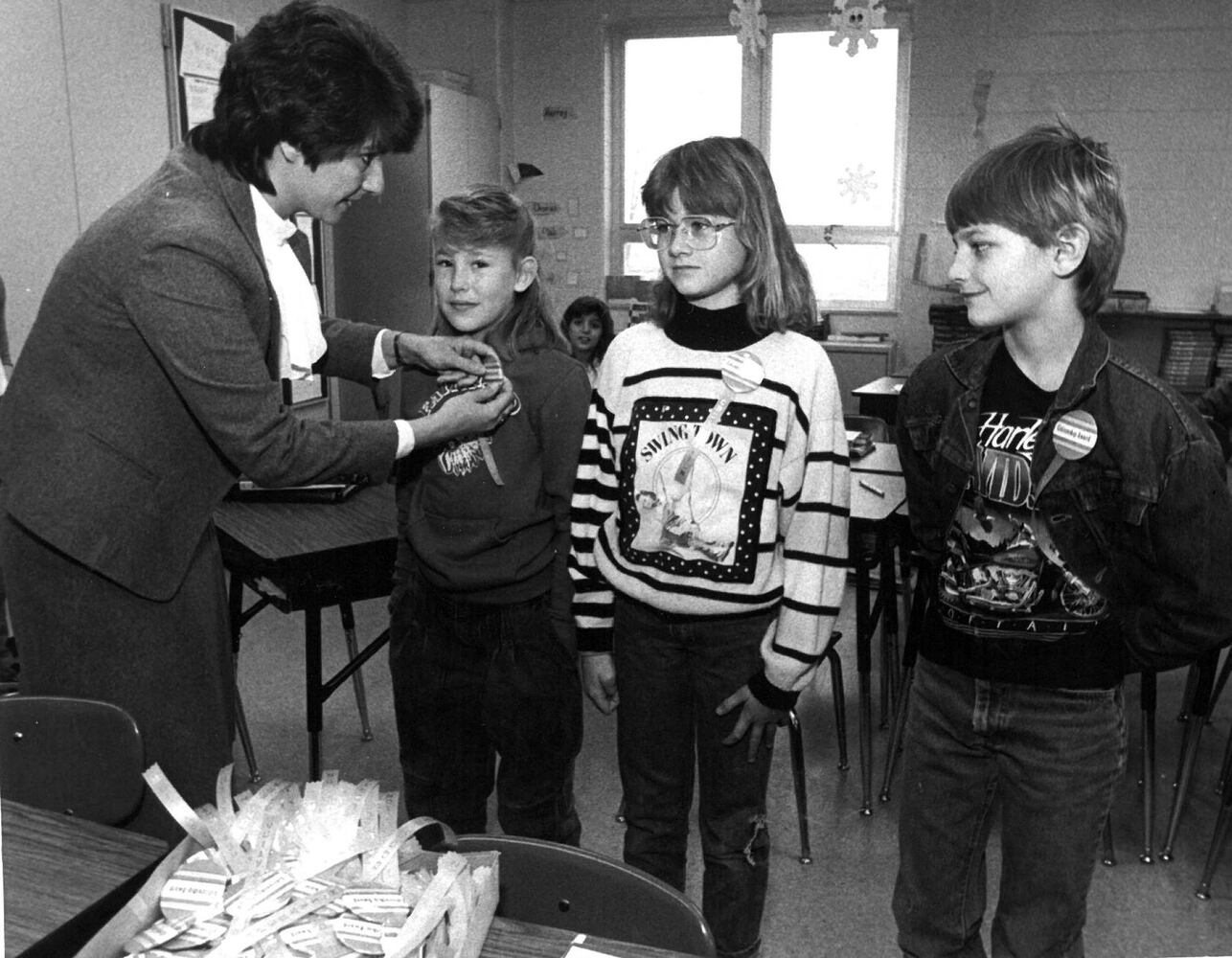 Throwback Thursday school images in Hamilton