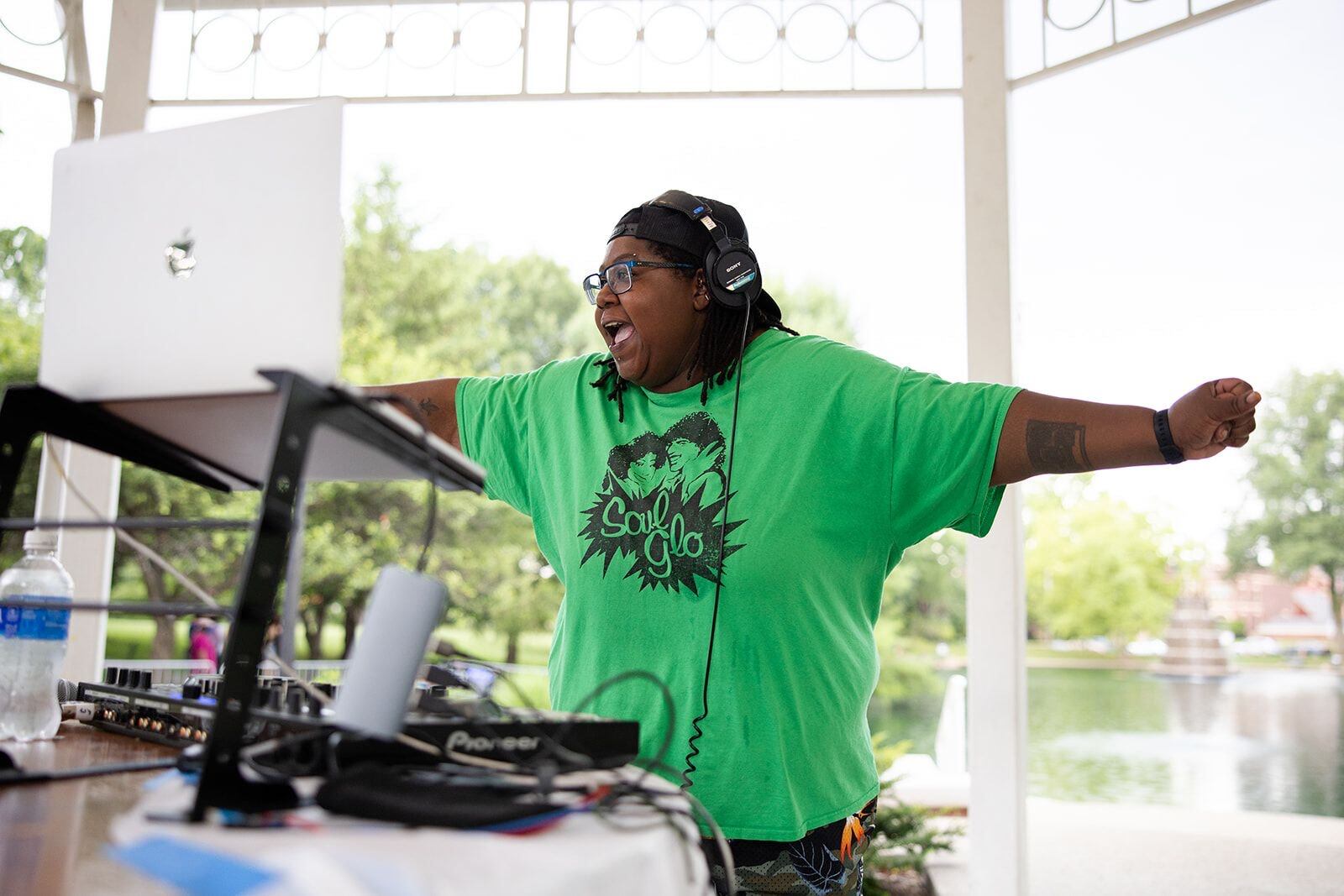 DJ BreezyEZ aka Khellie B, who will be spinning hip-hop, R&B and club mixes all night March 28 at Yellow Cab Tavern. This is the second Wiggle Room dance party to date. CONTRIBUTED PHOTO: Khellie B