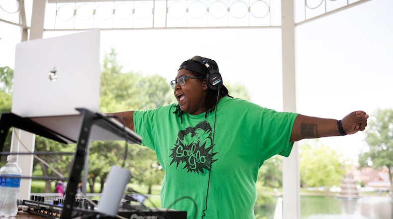 DJ BreezyEZ aka Khellie B, who will be spinning hip-hop, R&B and club mixes all night March 28 at Yellow Cab Tavern. This is the second Wiggle Room dance party to date. CONTRIBUTED PHOTO: Khellie B