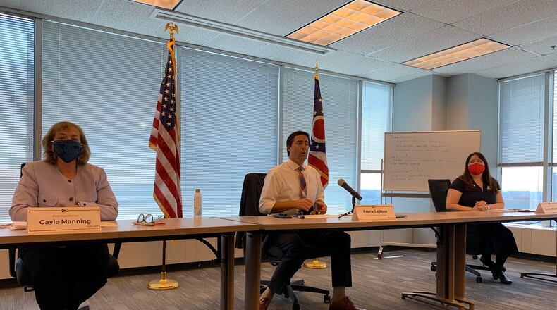 Ohio Secretary of State Frank LaRose is backing a campaign finance reform bill sponsored by state Reps. Gayle Manning, R-North Ridgeville, and Jessica Miranda, D-Cincinnati.