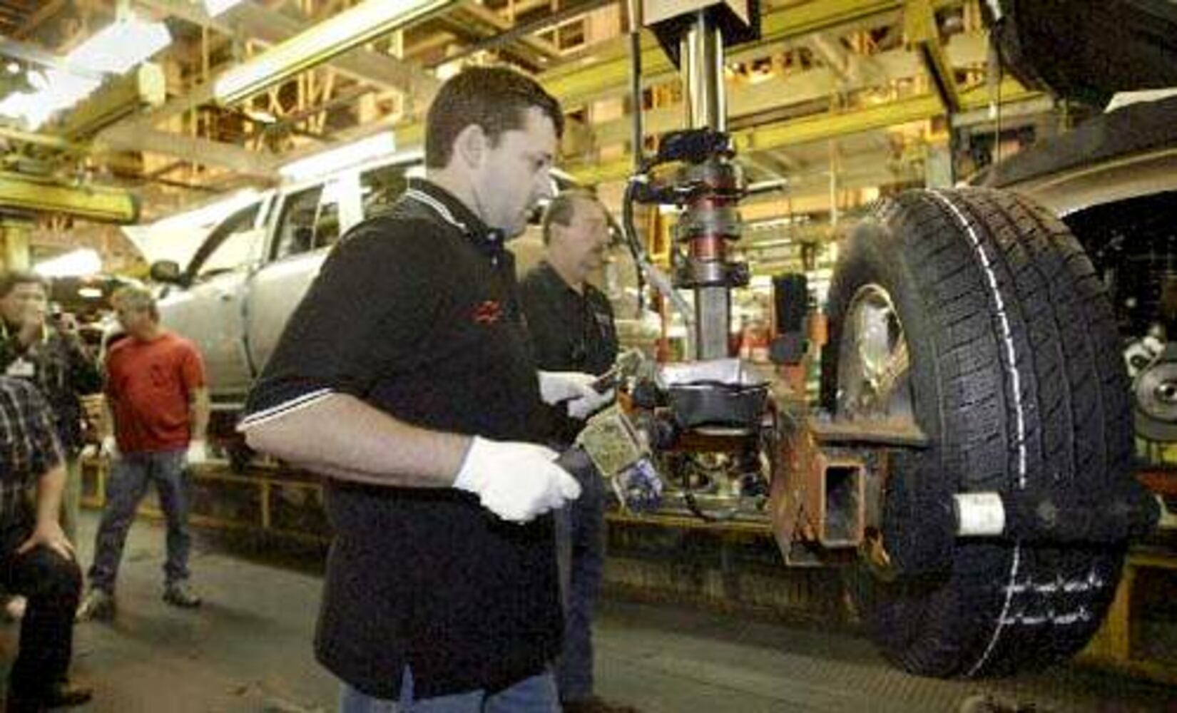 GM truck plant in Moraine