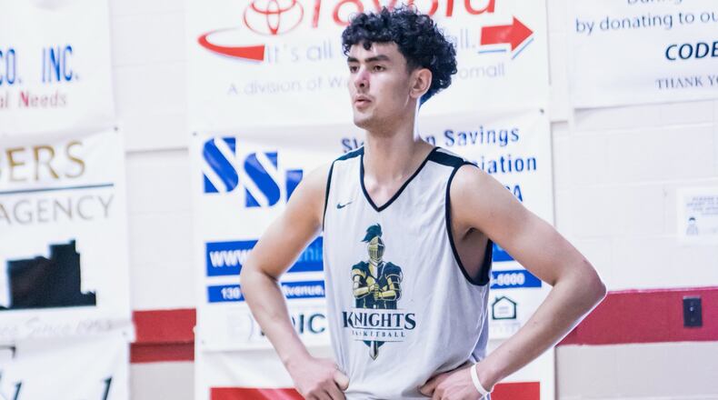 Mustapha Amzil is pictured in his First Love Christian Academy uniform. Submitted photo