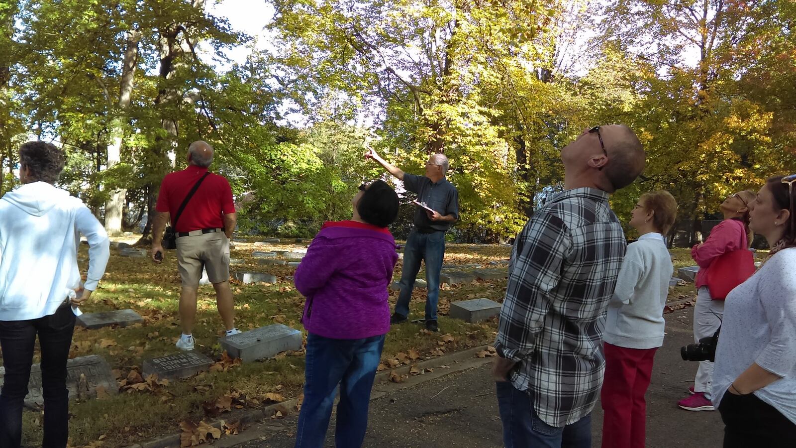 History meets fitness at Woodland Cemetery. CONTRIBUTED